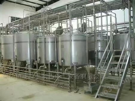 回收二手饮料厂灌装生产线设备