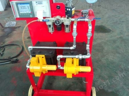 四泵头试压泵 超高压气动泵 自控试压系统