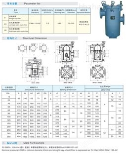 CBM1133-82单联油滤器/船用单联油滤器价格表