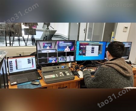 慧利创达演播室建设GVS-UHD4000抠像直播录制系统