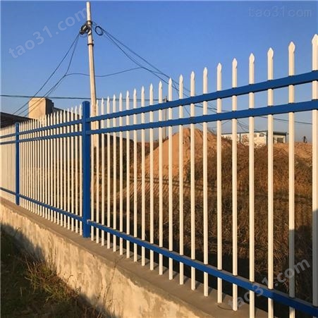 学校院墙护栏围栏小区院墙栅栏防攀爬护栏可定制