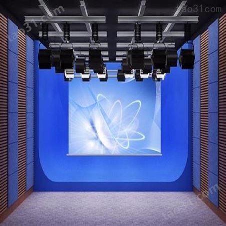 耀诺演播室工程 学校电台演播厅改造蓝箱工程