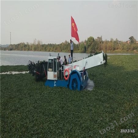 全自动机械化清漂船 青山湖保洁船打捞垃圾