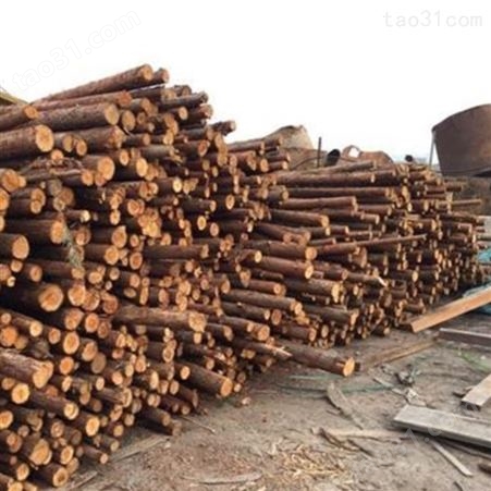 园林绿化杉木桩批发 防洪杉木桩直径 胜洁木业