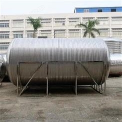 生产不锈钢圆形水箱 家用储水罐 水塔 耐晒耐腐蚀 安全实用