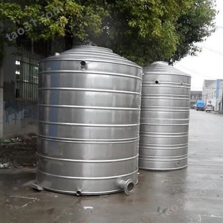 不锈钢304圆形水塔 保温承压水箱空气能热储水罐 支持安装