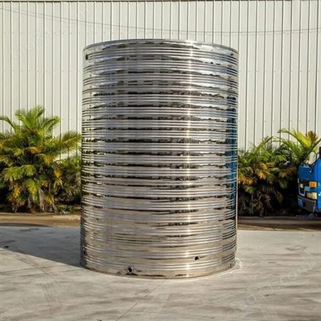 立式螺纹圆形水箱 304生活空气能热储水罐 学校酒店适用
