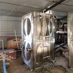 消防方形组合储水罐 蓄水设备 不锈钢保温水箱 加厚大容量