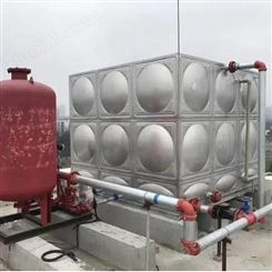 不锈钢消防水箱 地里式水塔 BDF箱泵一体消防供水设备