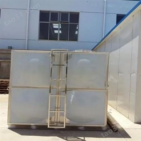 方形圆形保温不锈钢水箱 生活消防储水设备 组合式安装