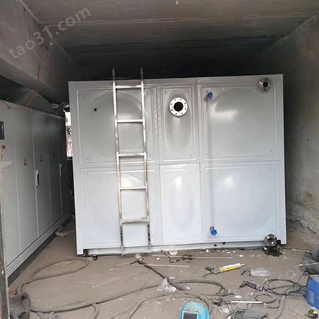 组合式保温白钢水箱 消防用304长方形生活蓄水塔 不易生锈