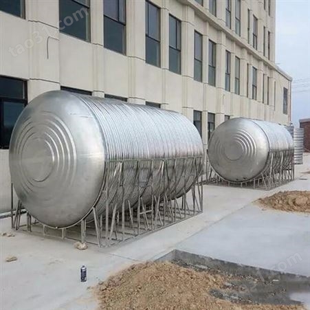 不锈钢304圆形水塔 保温承压水箱空气能热储水罐 支持安装