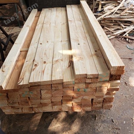 邦皓木业新西兰松木木方40*120工程建筑口料定制加工各种规格木材
