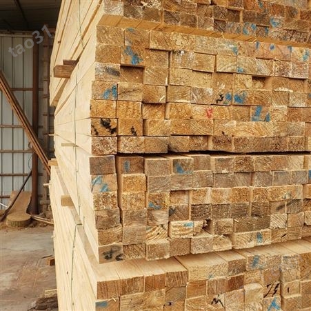 新西兰松木木方挂瓦条木望板建筑板材包装木条
