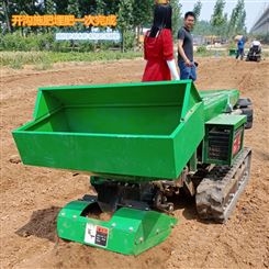 多功能履带式田园管理机 乘坐式果园施肥机 一天轻松耕地100亩