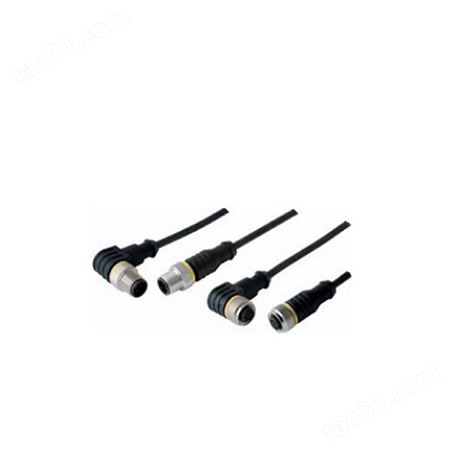 图尔克 传感器线缆单公头橙色（1m） RSC4.4T-1/TXO 工业自动化