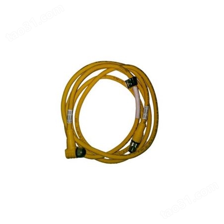 图尔克 传感器线缆单公头橙色（1m） RSC4.4T-1/TXO 工业自动化