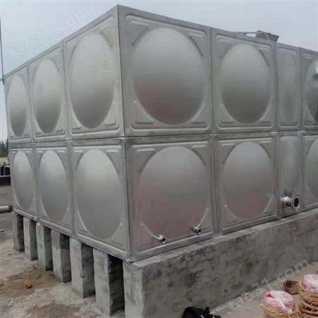 保温方形水箱 可定制 方形消防水箱 健华