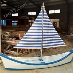 兴化市华海木船厂供应小型装饰帆船 两头尖木船 欧式木船 帆船 海盗船
