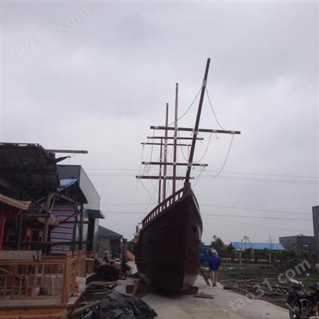 景观装饰船 海盗船 观光船 户外海盗船 画舫船 室内外装饰船 仿古木船