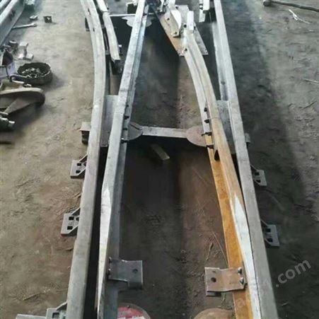 圣亚煤机 道岔生产厂家 矿用渡线耐磨型道岔