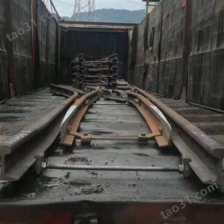 铁轨道岔供应 矿山铁路道岔出售 圣亚煤机