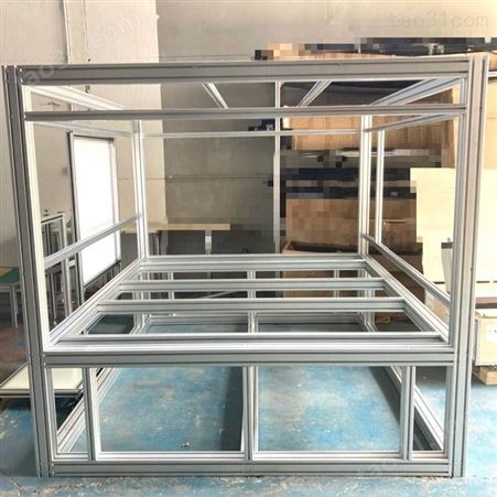 铝材架型材支架设备框架 江苏定做铝合金型材架子 铝型材框架