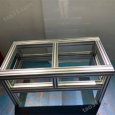 广州铝型材框架焊接 铝工作台焊接方管圆管架铝制品铝件铝板焊接