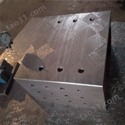 春天机床供应 铸铁方箱 检测测量方筒 T型槽方箱 HT250垫箱 可来图定制
