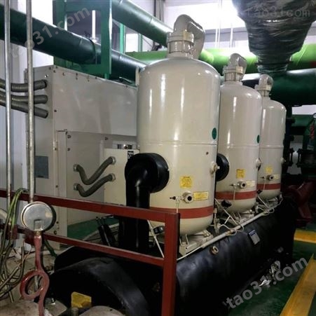 东莞回收开利空调公司-双良溴化锂冷水机组回收拆除
