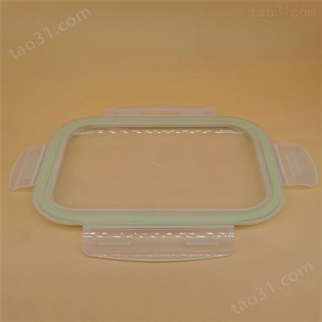 密封环扣玻璃保鲜盒 长方形冰箱专用冷藏 可微波炉加热专用 佳程