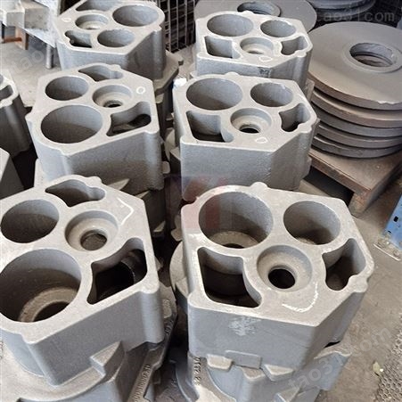 沧州益恒机械厂家供应 树脂砂铸造工艺 压缩机QT500-7铸件 球墨铸铁材质
