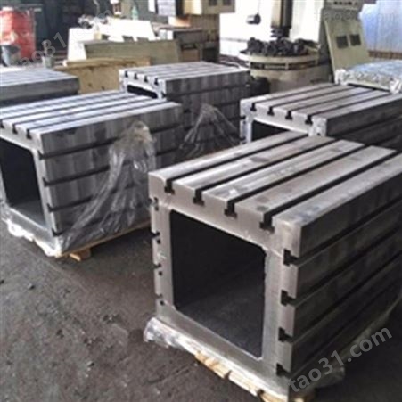 T型槽方箱 铸铁检验方箱定做 测量铸铁方箱批发 质量保障