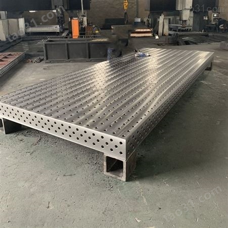 铸铁平板 T型槽焊接装配平台 支持定制 春天机床