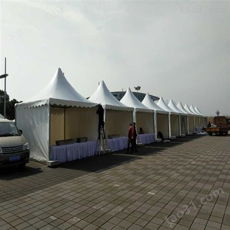 上海多边形组合篷房 多边形尖顶篷房 多边形欧式篷房供应商 安装方便
