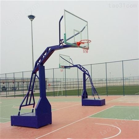奥雲体育器材制作 青少年比赛用 体育场篮球架 加固安全耐用