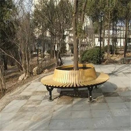 奥雲体育器材供应 广场公共区座椅 实木休闲椅 来图定制