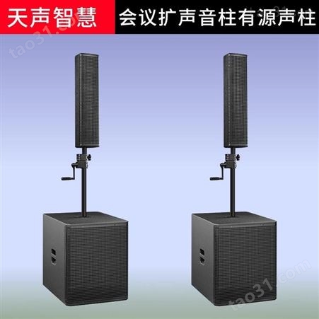 天声智慧 线性音柱系列音柱TS-009H 210W专业会议音响