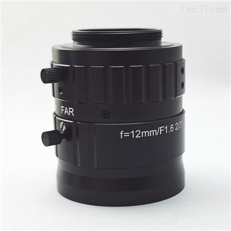 12MM工业镜头 欧姆微 深圳像素500万FA镜头 型号OM125