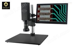 微特视界一体式可测量HDMI线路检测焊点检测视频显微镜CCD检测仪