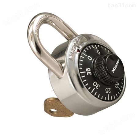 玛斯特 Masterlock 密码锁 1525 储物柜锁 密室挂锁 酒店机械锁