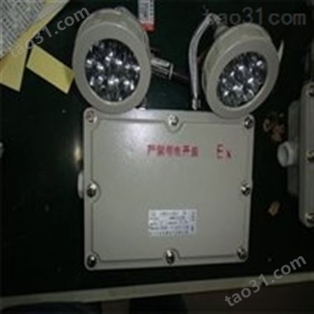 汇之鑫BAJ52型双头应急防爆灯 自带电源事故照明灯