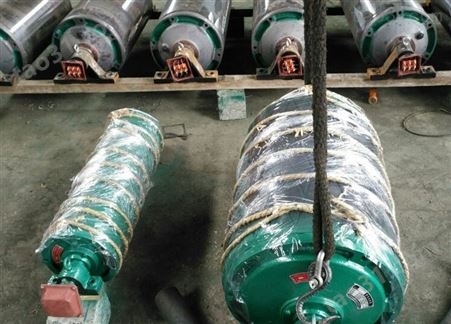 陕西煤矿皮带机电动滚筒5080-7.5KW包胶电动滚筒