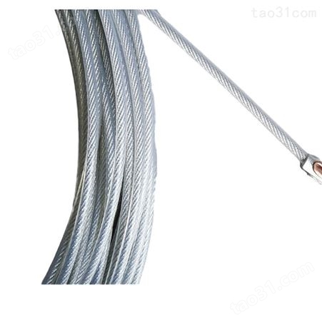 泰德利供应包塑镀锌开顶箱钢丝绳 长度可定做