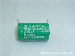 德国 VARTA 瓦尔塔 锂电池 CR1/2AA 3V 焊脚可代替三洋CR14250SE
