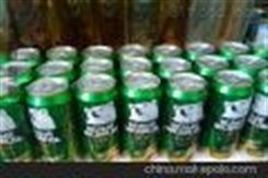 批发进口俄罗斯白熊啤酒 烈性啤酒 每罐500ml 一件24瓶 红罐