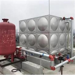 不锈钢消防水箱 地里式水塔 BDF箱泵一体消防供水设备