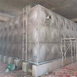 消防组合式保温不锈钢水箱 上门勘探 304圆球型水塔 设计安装